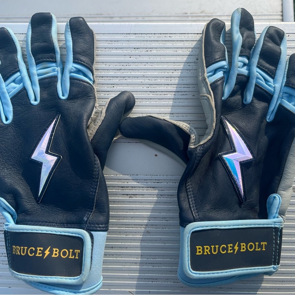 Black and Blue Women's Gloves